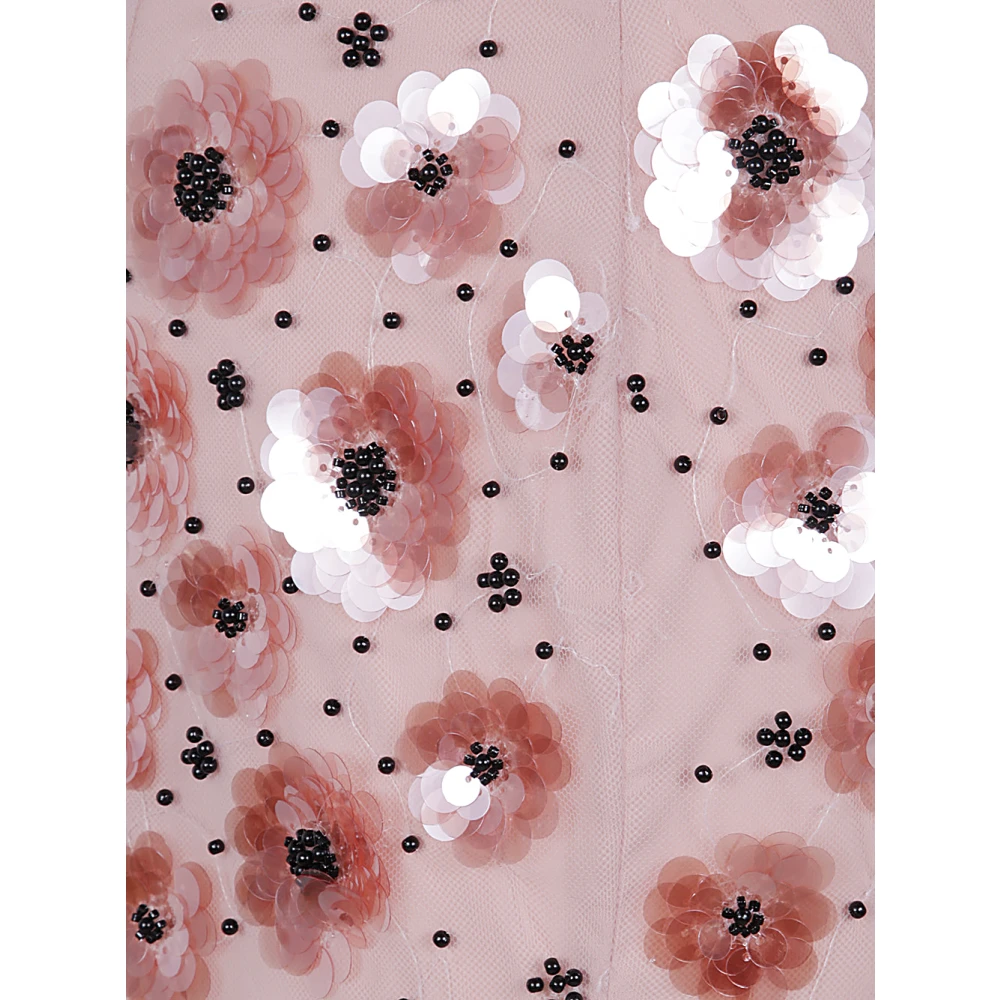 Rotate Birger Christensen Paillet Bloemen Rok Multicolor Dames
