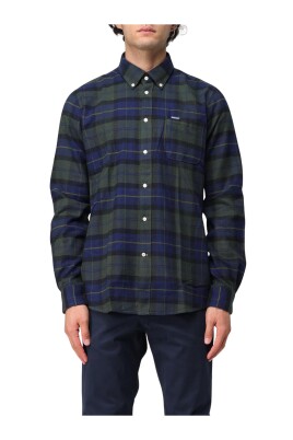blue-plaid-long-sleeve-shirt