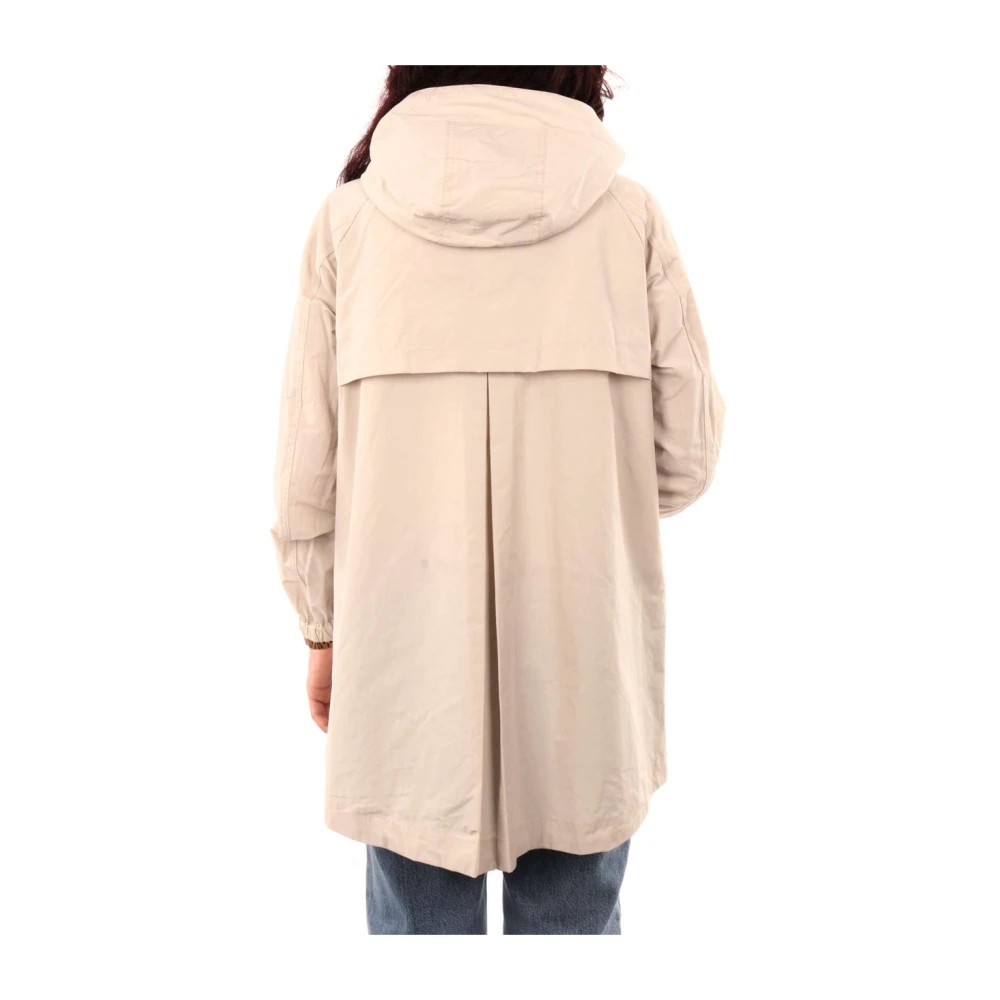 YES ZEE Beige Parka Jas Beige Dames