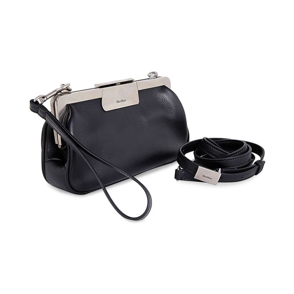 Max Mara Stijlvolle Sluiting voor Mode Accessoires Black Dames