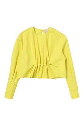 chemise-jaune-pour-fille-style-tendance