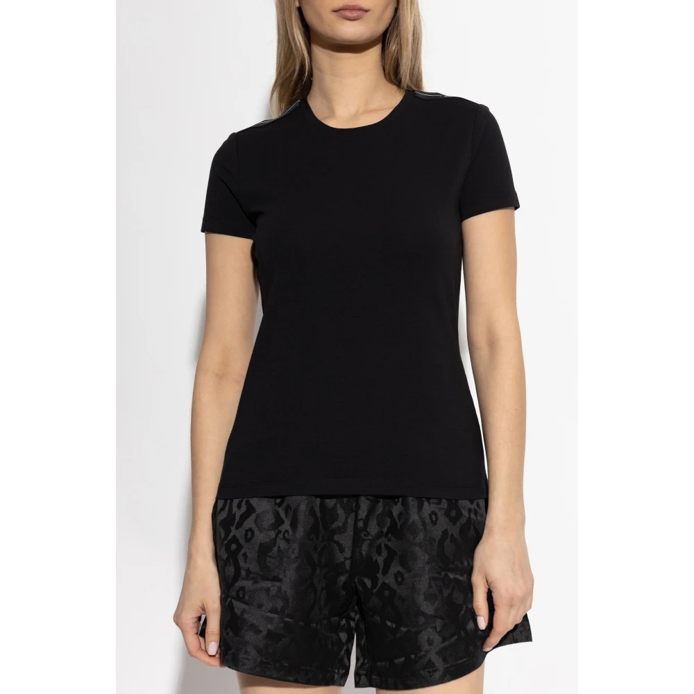 Emporio Armani EA7 T-shirt uit de collectie Black Dames