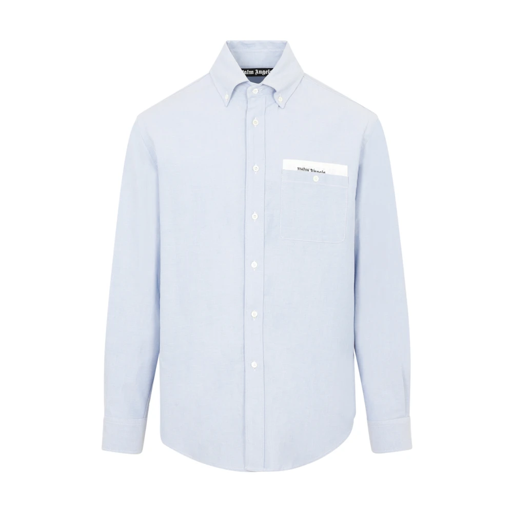 Palm Angels , Herren, Shirts, Blau, M 