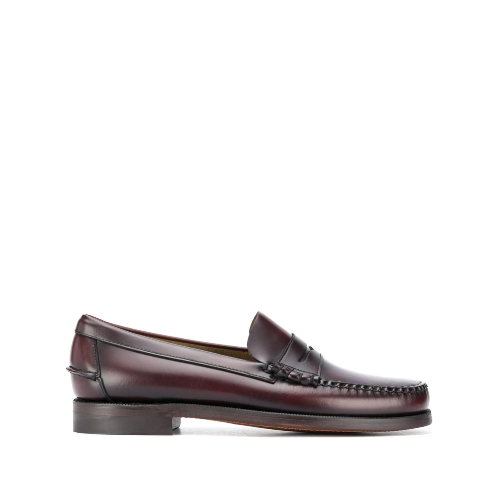 Sebago Men's Brown Loafers, 6 Uk, Bordeaux Sandals For