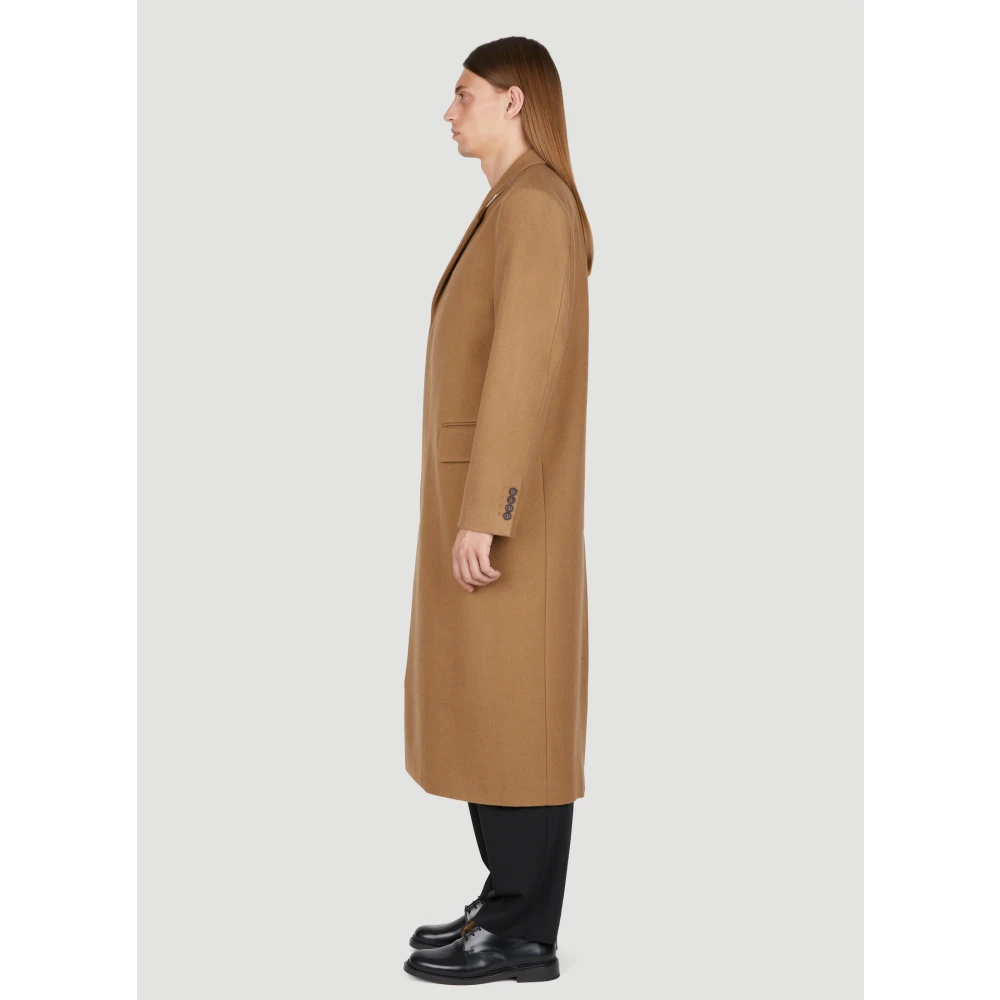 Diomene Coats Brown Heren