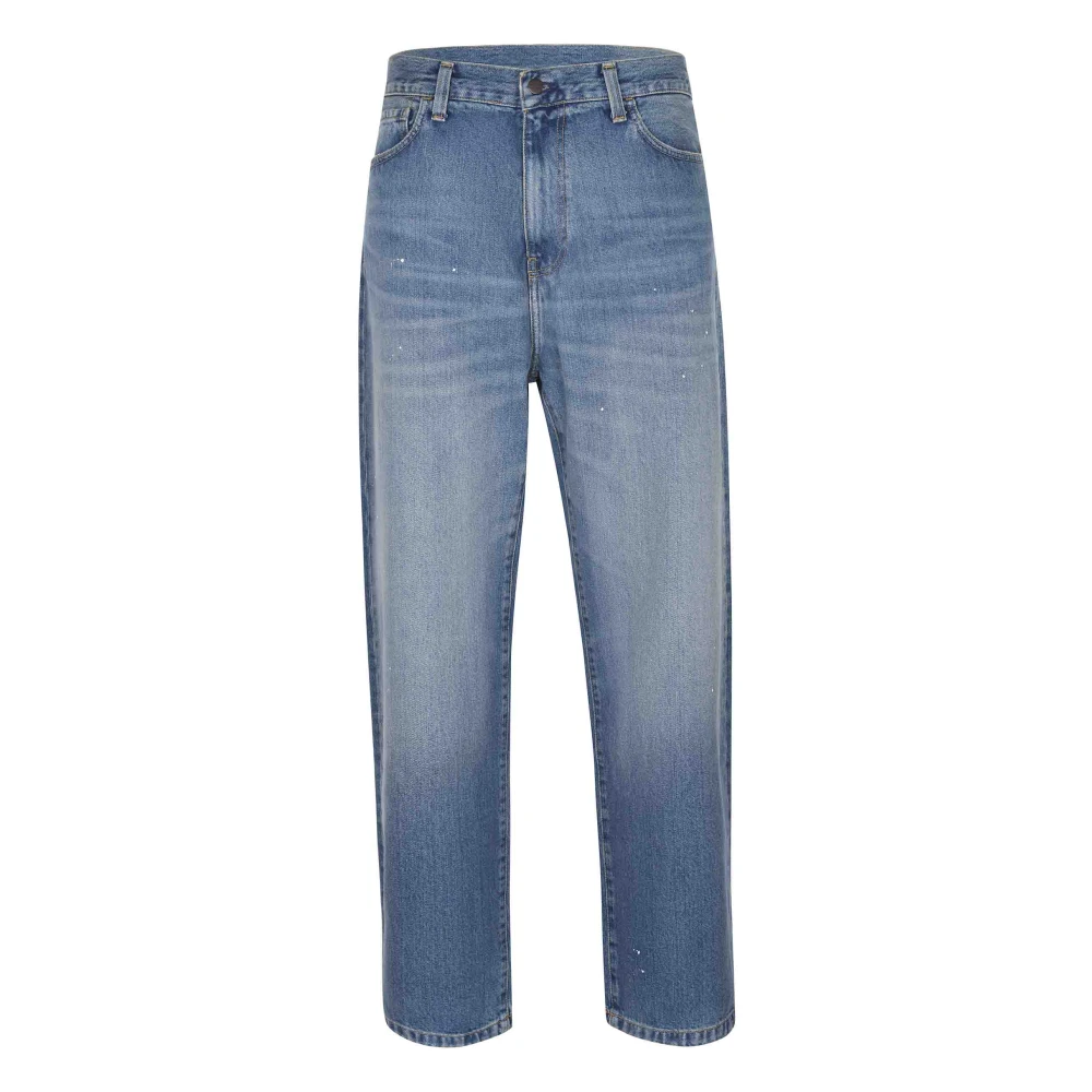 Carhartt Wip Uomo Blu - Straight Jeans - Jeans - W34 - Immagine 9