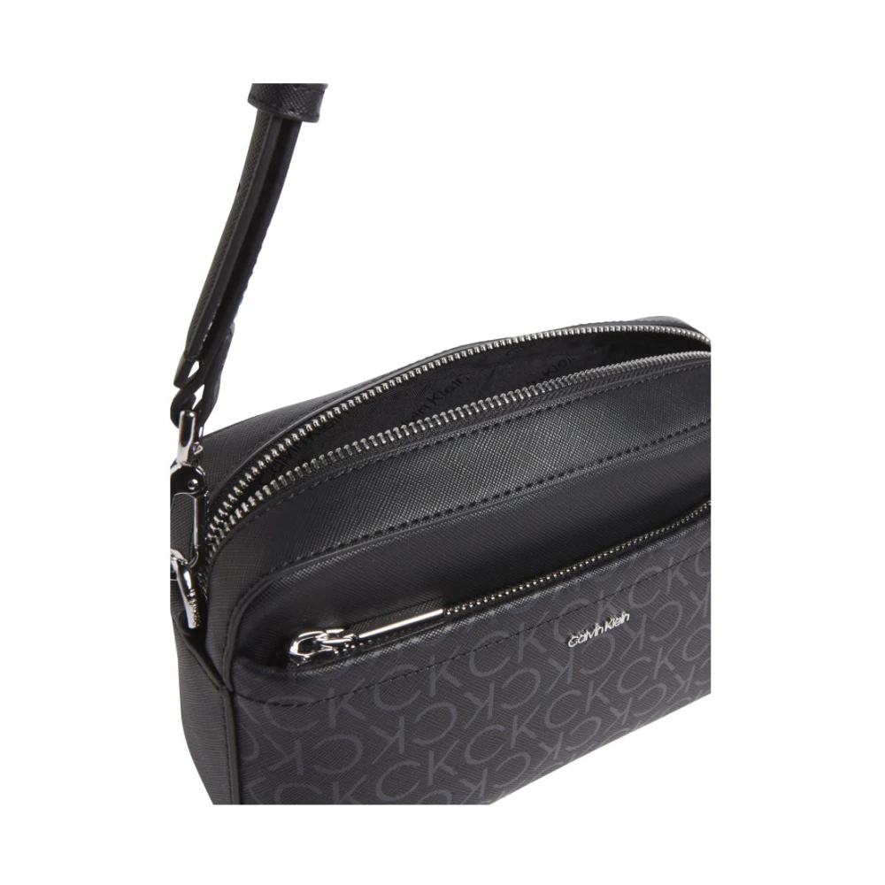 Calvin Klein Zwarte Cross Body Cameratas Black Dames