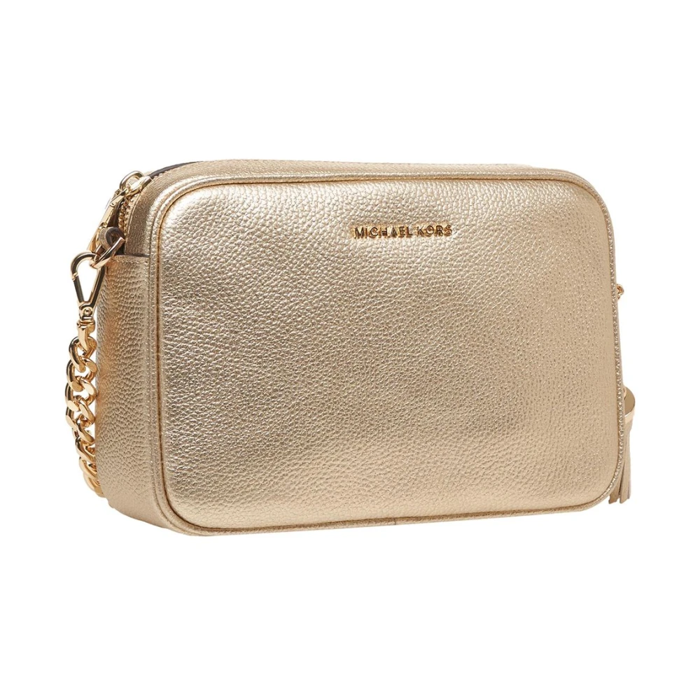 Michael Kors Gouden Schoudertas Ginny Yellow Dames