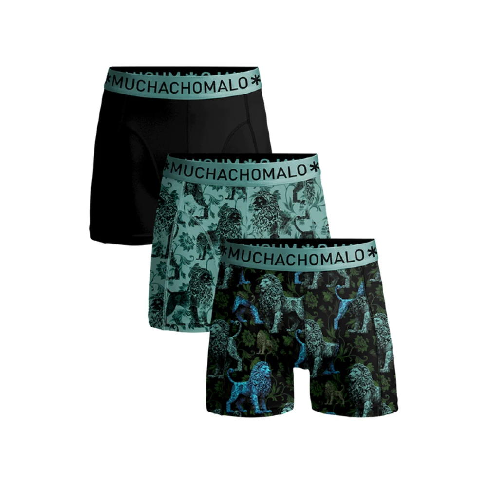 Muchachomalo Katoenen Boxershorts 3-Pack Multicolor Heren