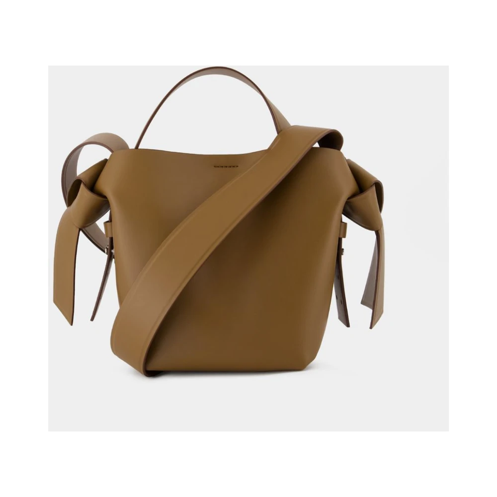Acne Studios Gewatteerde Leren Crossbody Tas Bruin Brown Dames