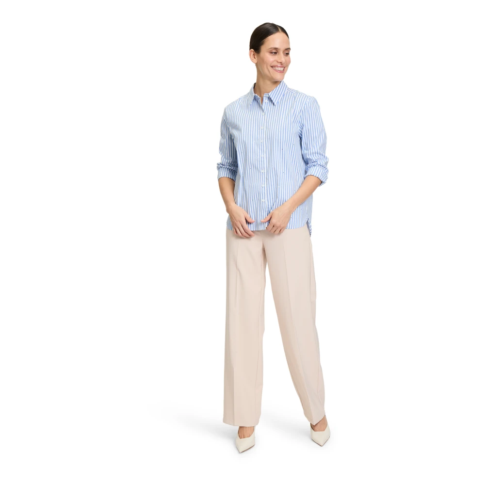 Betty Barclay Gestreepte Casual Blouse met Kraag Multicolor Dames
