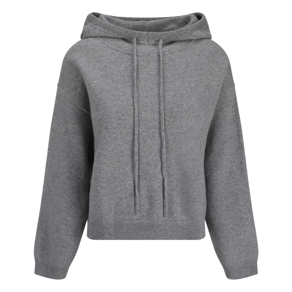 Loulou Studio Grijze Melange Hoodie voor Mannen Gray Dames