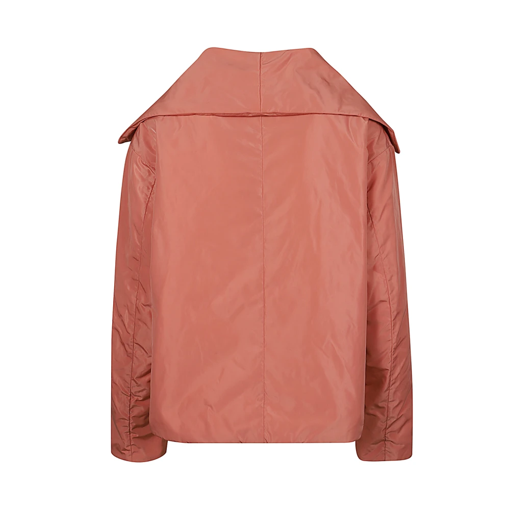 Aspesi Jas met wijde kraag Pink Dames