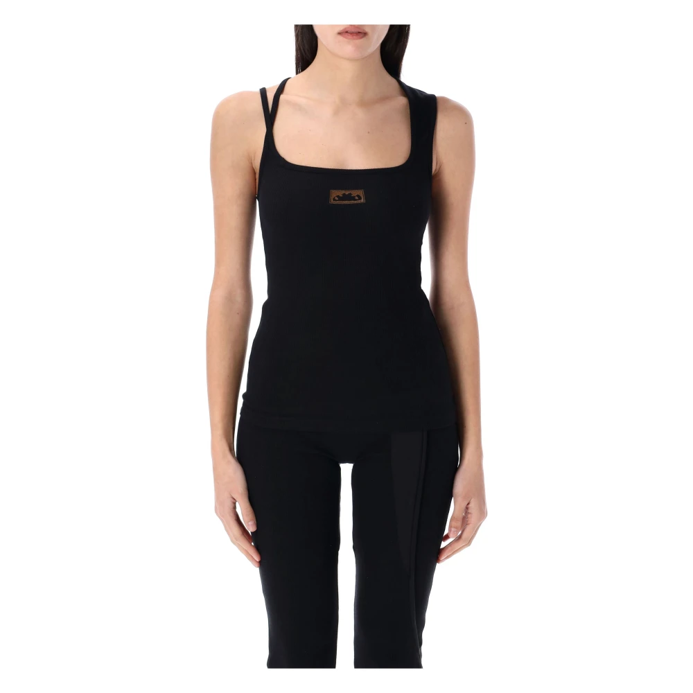 Ottolinger Dirndi Tank Top Black Dames