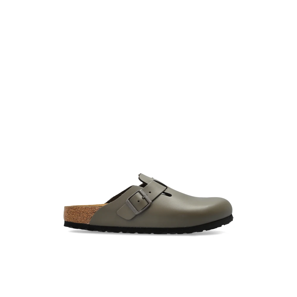Birkenstock Gray Mules, Female, 7 Uk, Boston Bs