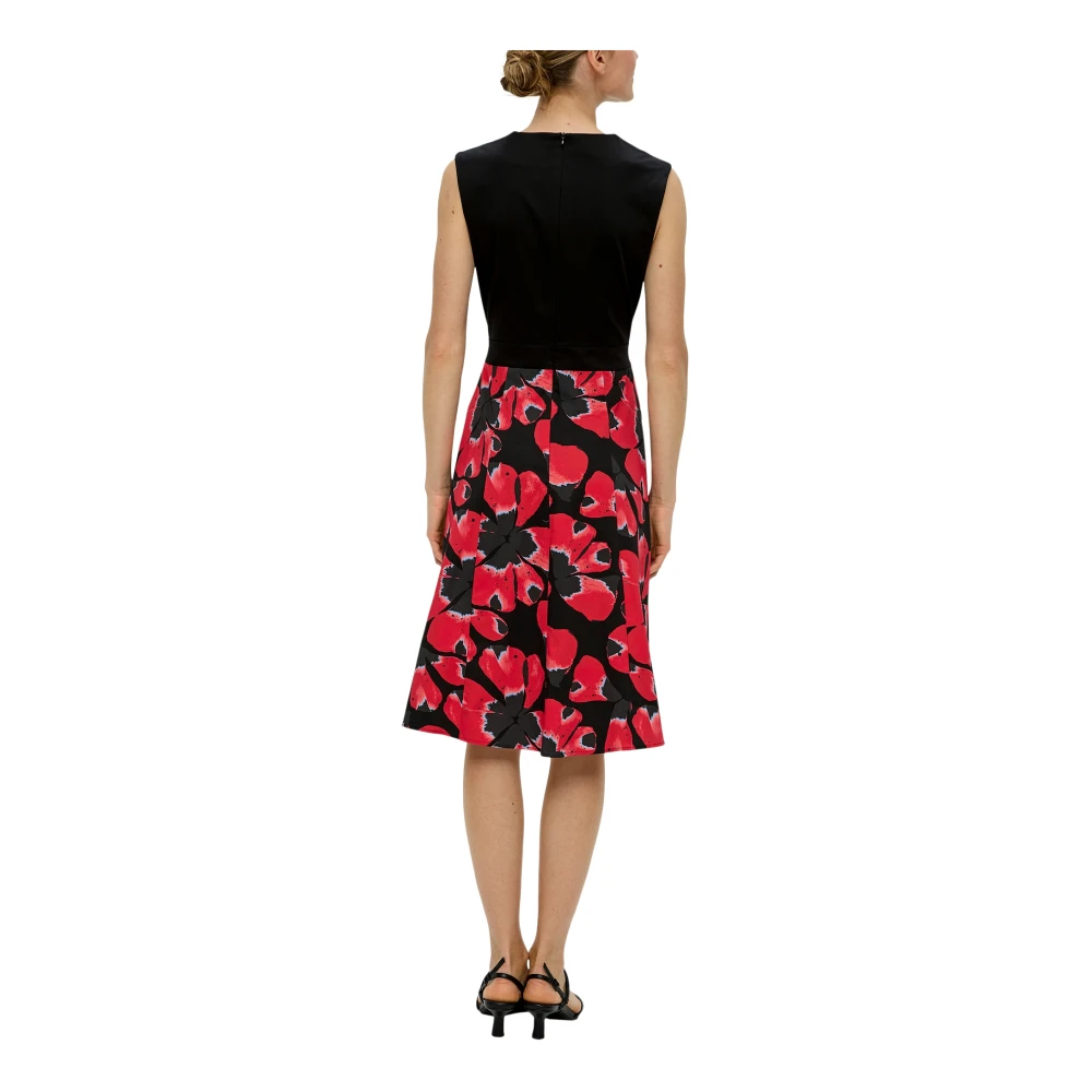 s.Oliver Bloemen tuniek jurk voor de lente Multicolor Dames