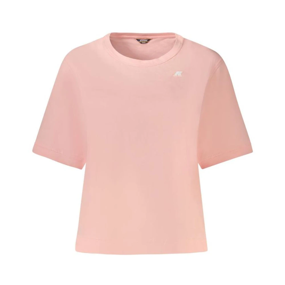 K-Way - Tops > T-Shirts - Pink - K-Way - Modalova