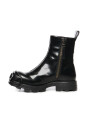 bottines-noires-en-cuir-a-fermeture-eclair-et-bout-rond