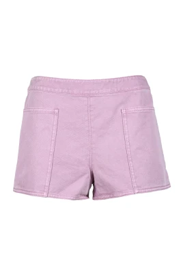 Catwalk Shorts i bomull med dragkedja