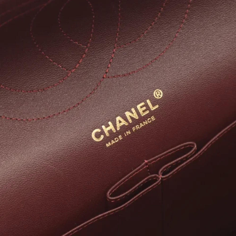 Chanel Vintage Pre-owned Leather shoulder-bags Black Dames