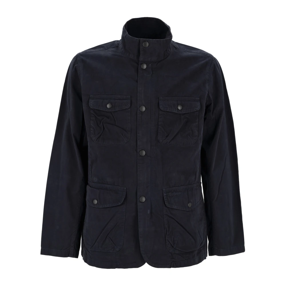 Barbour Men's Blue Casual Jacket Outerwear Ss25 Style