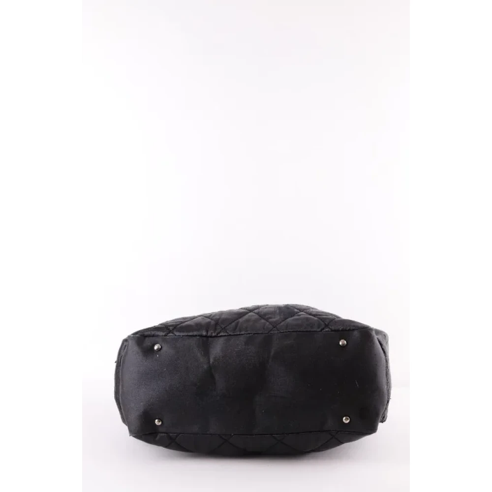 Chanel Vintage Pre-owned Fabric chanel-bags Black Dames