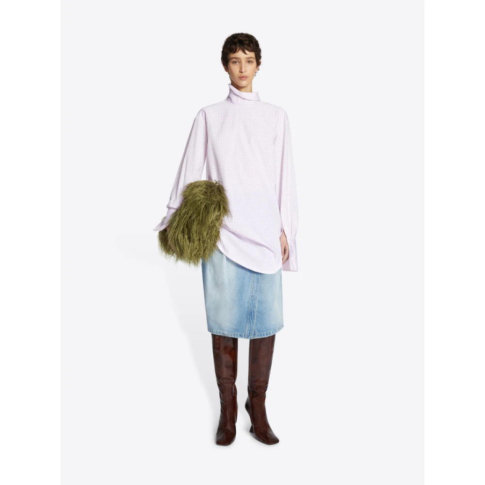 Dries Van Noten Stijlvol Shirt voor Mannen Pink Dames