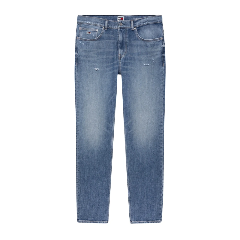 Tommy Jeans Slim katoenen stretch jeans Blauw Blue Heren