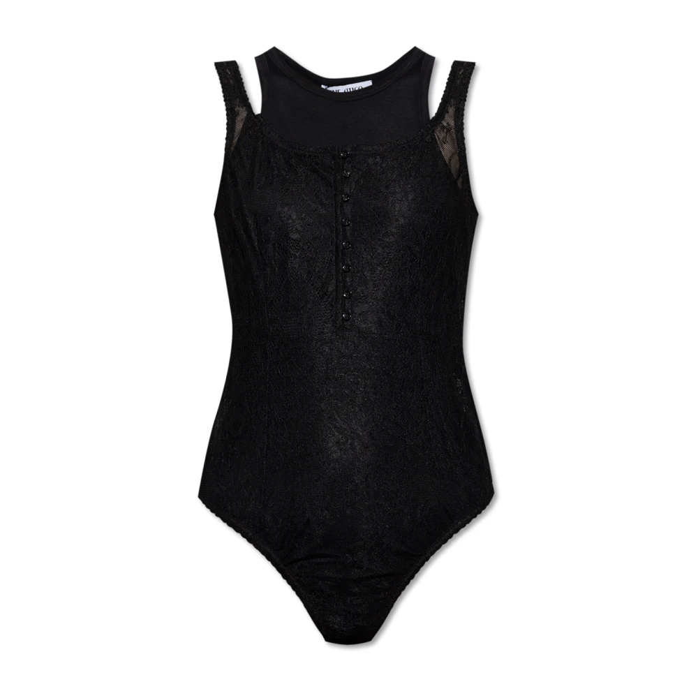 The Attico - Tops > Body - Black - The Attico - Modalova