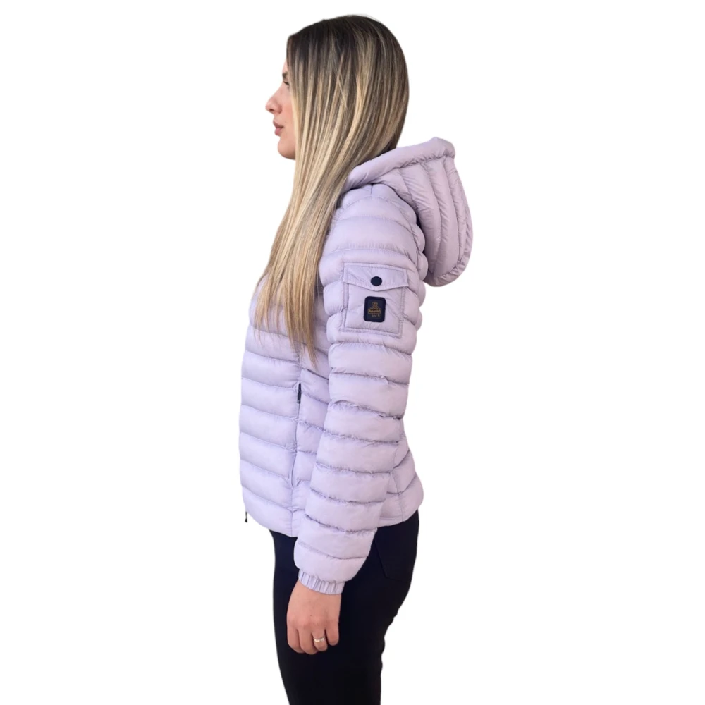 RefrigiWear Stijlvolle Winterjas Purple Dames