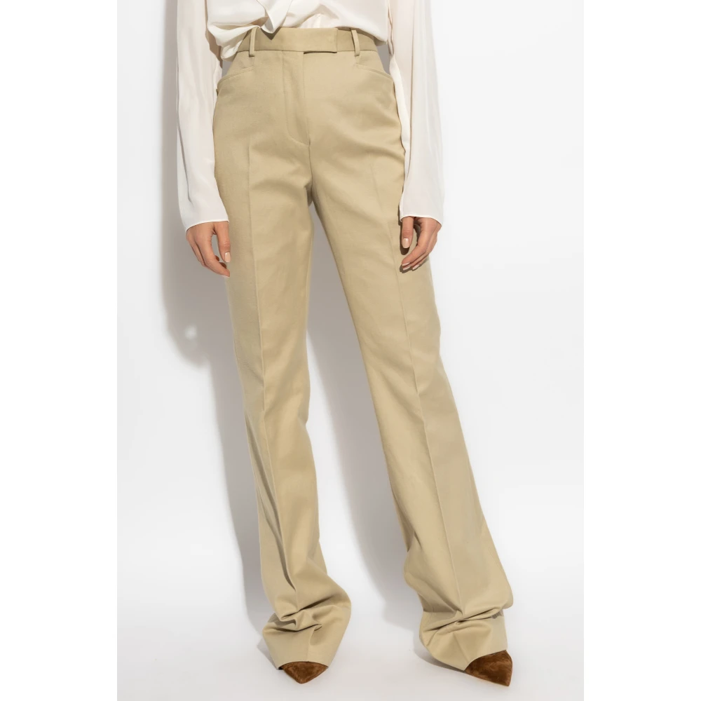 Tom Ford Katoenen broek Beige Dames