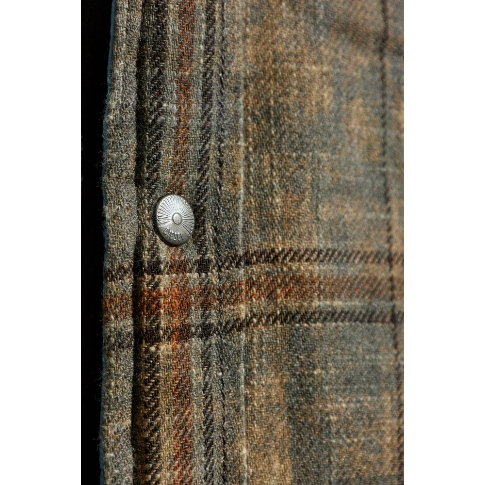 Diesel Gewatteerde jas S-Hamme Gray Heren