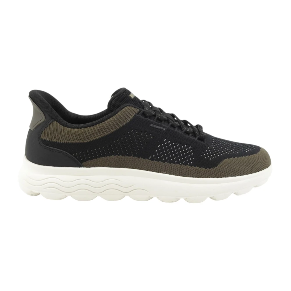 Geox Men's Black Trainers - Sneakers - 7 Uk - Shoes