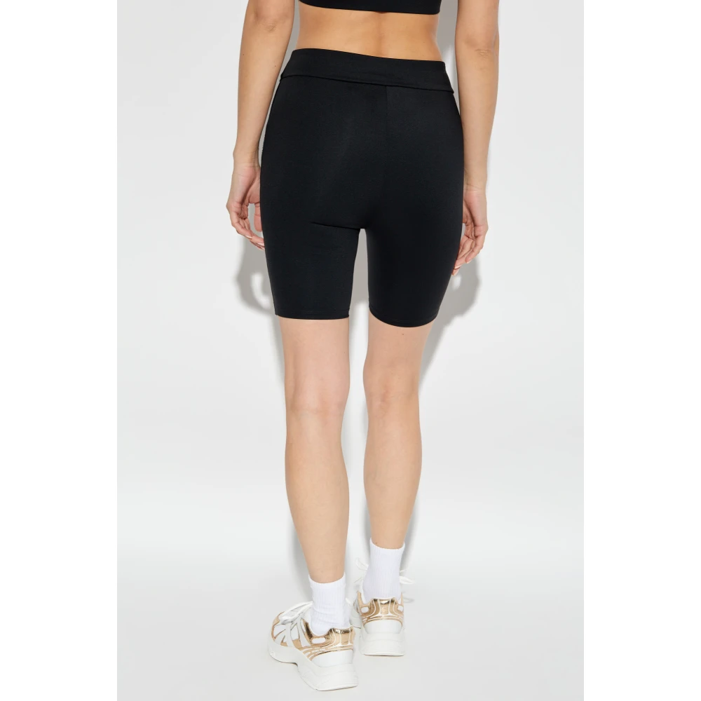 Michael Kors Short Leggings met Logo Black Dames