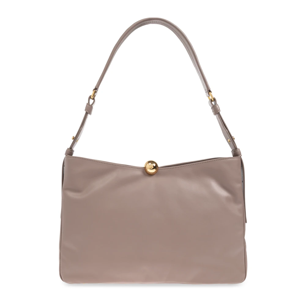 Furla Vrouw Bruin Tassen Dames, One Size, Leer, Shoulder Bag Sfera Soft Large