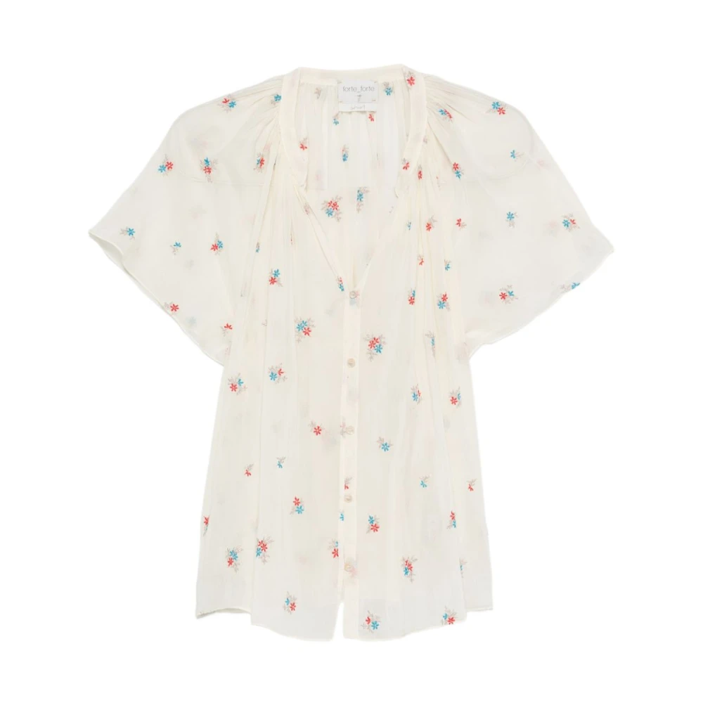 Forte Forte Women's Beige Shirts - Blouses - L - Blouses & Shirts