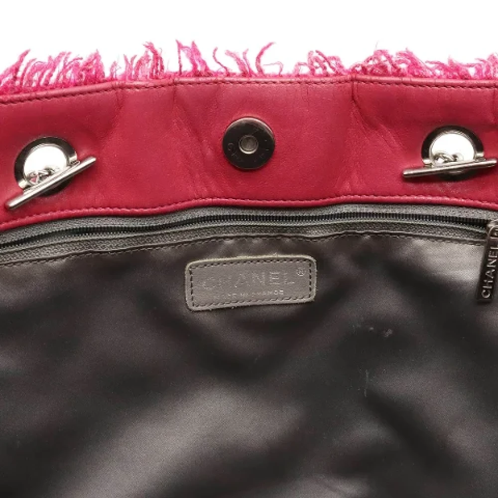 Chanel Vintage Pre-owned Plastic totes Pink Dames