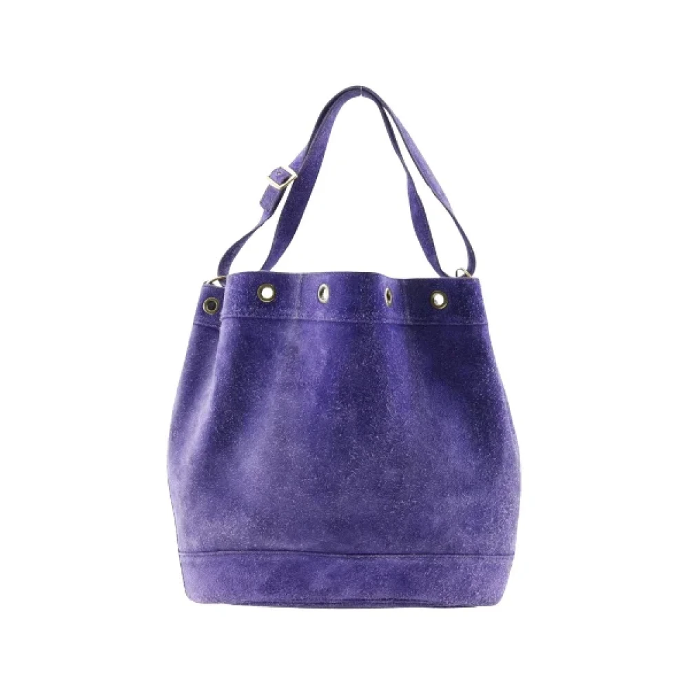 Hermès Vintage Pre-owned Suede totes Purple Dames