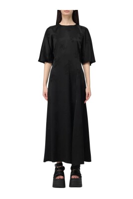 blomstret-a-line-midi-kjole