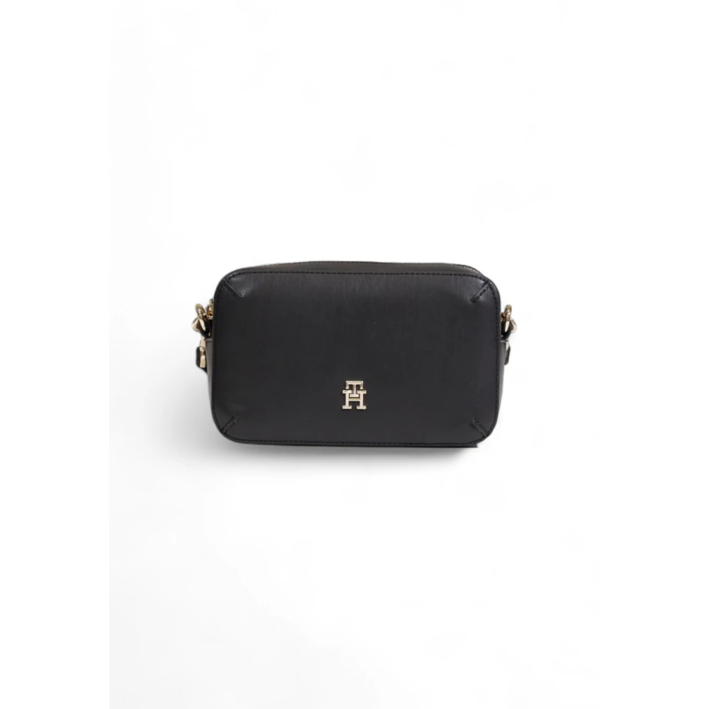 Tommy Hilfiger Chique Cameratas Herfst Winter Collectie Black Dames