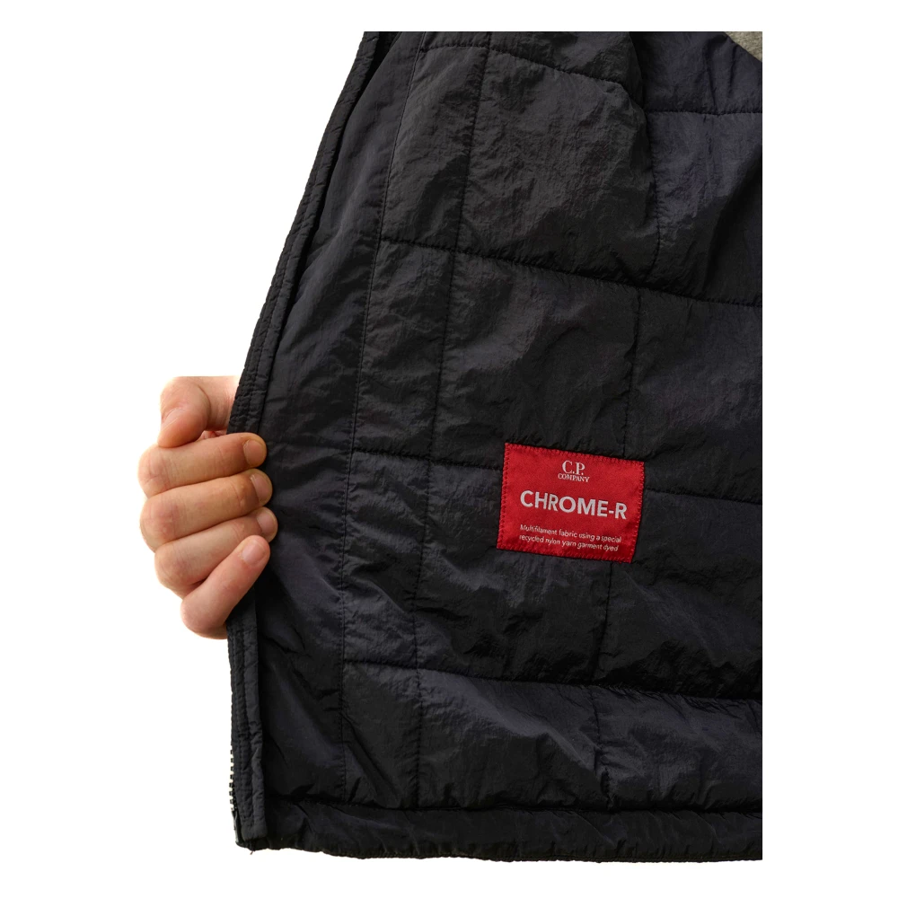 C.P. Company Blue Chrome-R Zip Jas Blue Heren