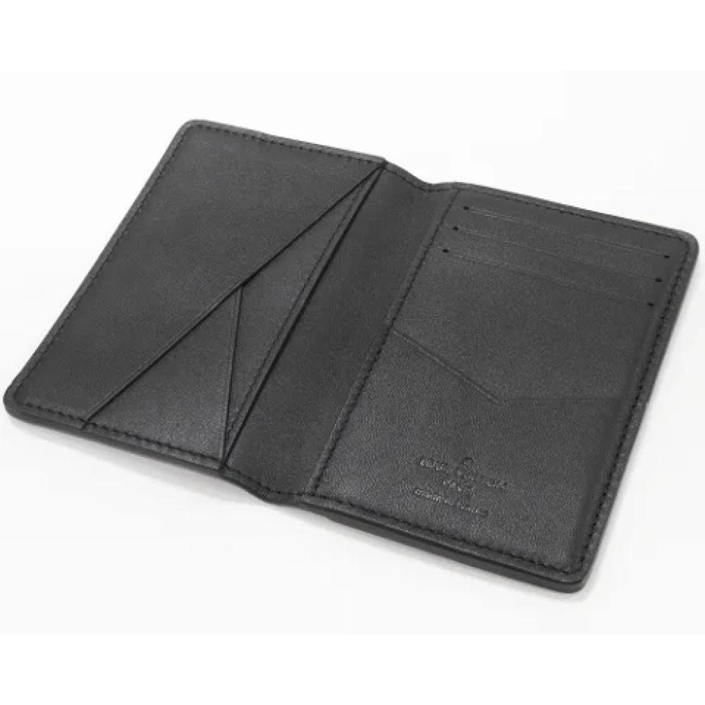 Louis Vuitton Vintage Pre-owned Canvas wallets Black Heren