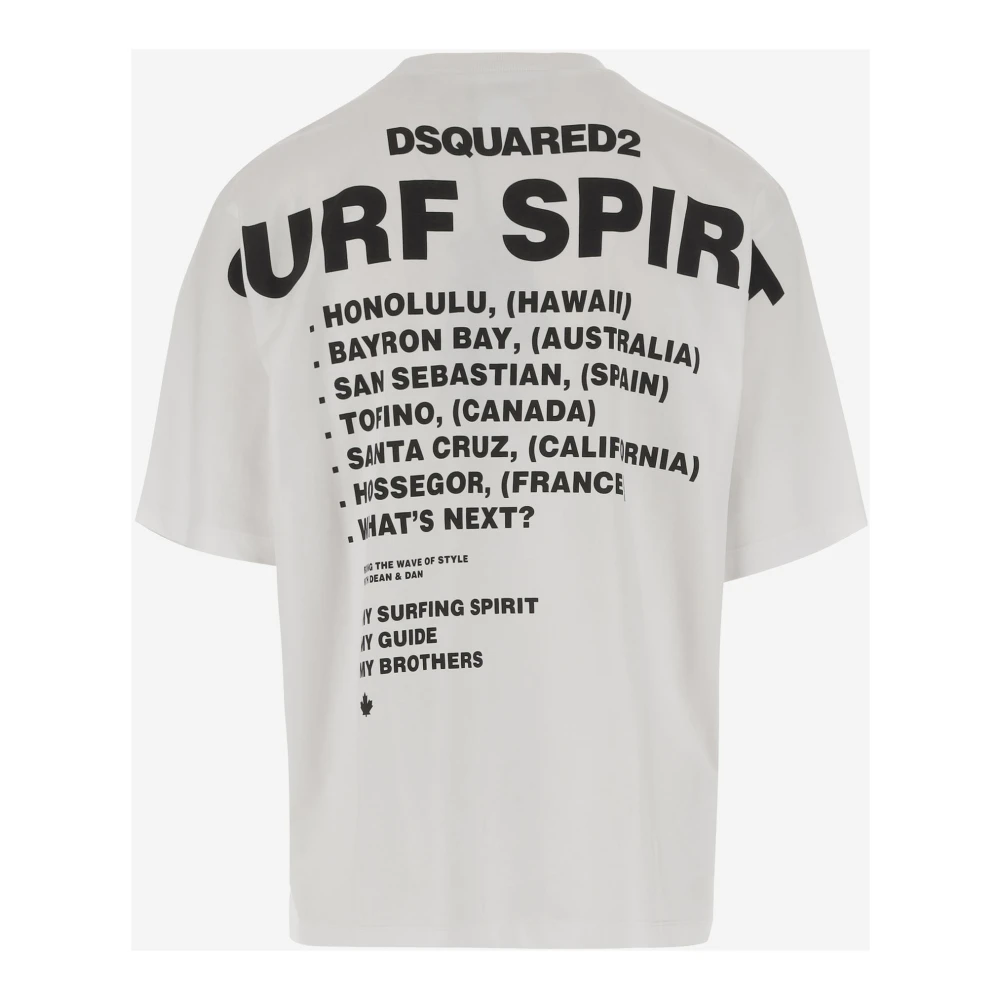 Dsquared2 Stijlvolle Kledingcollectie White Heren