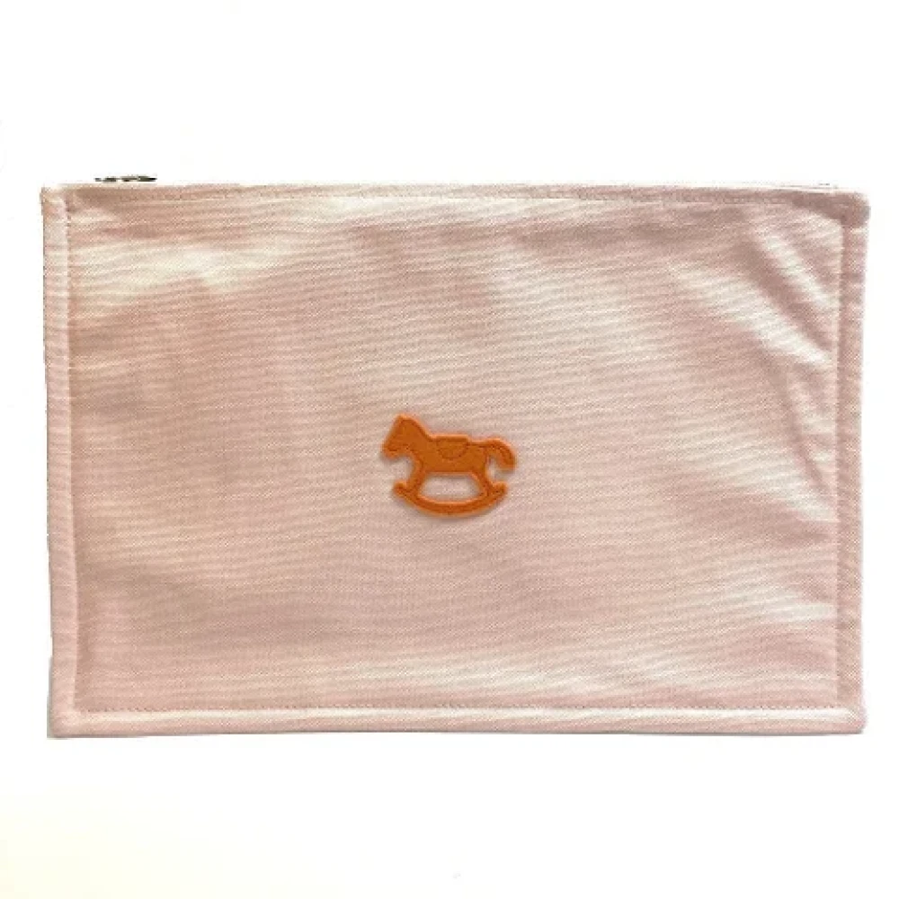 Hermès Vintage Pre-owned Cotton home-office Pink Dames