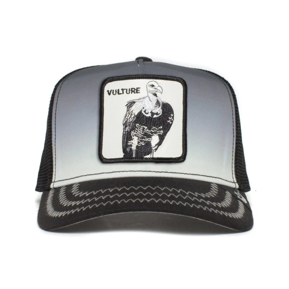 Goorin Bros Reflecterende Adelaar Back Off Truckerpet Gray Heren