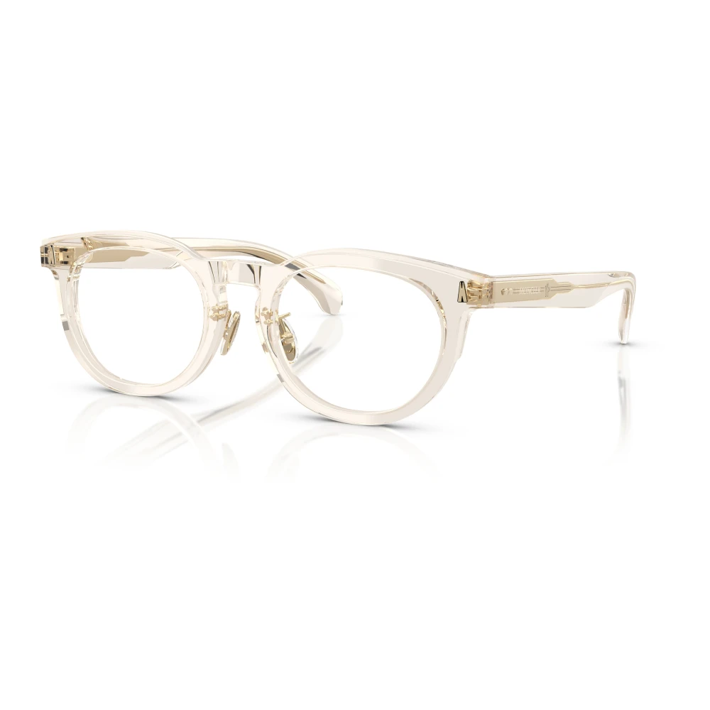 Moncler Women's Beige Glasses, 50 Mm, Transparent Eyewear Frames Me2004d