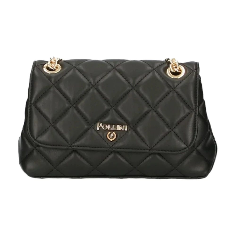 Pollini Dames Schoudertas Synthetisch Leer Black Dames