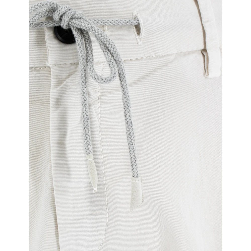 Eleventy Slim Fit Jogger Broek Beige Heren