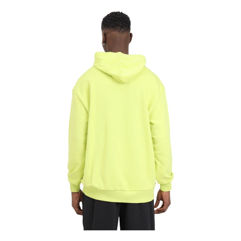 Puma Gele Hoodie Sweatshirt Colorblock Grafisch Yellow Heren