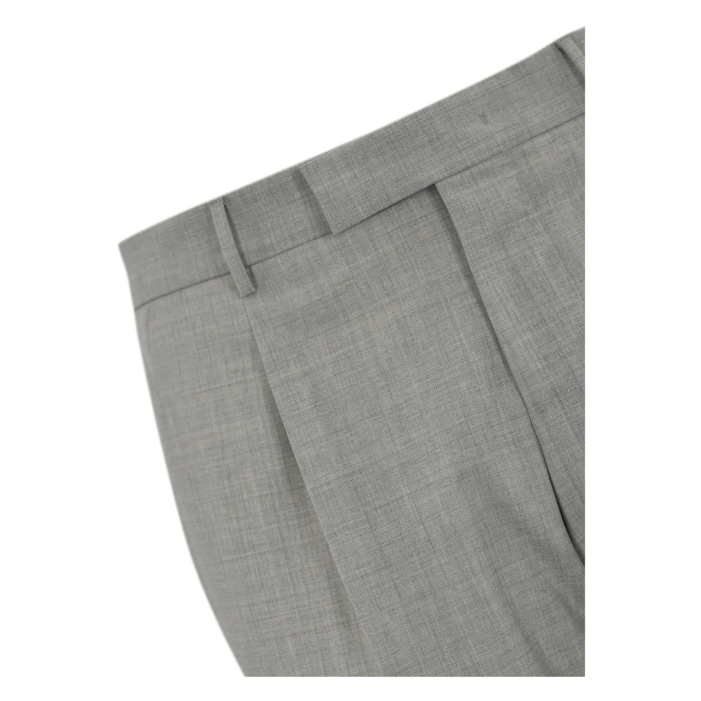 PT Torino Slim Fit Grijze Broek Gray Heren